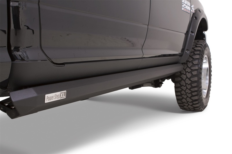 Ram 2500 Running Boards - AMP Research - PowerStep XL with 3 Inch Additional Drop - Black - `18-`22